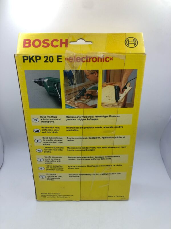 528777 5 PISTOLA SILICONA BOSCH PKP 20E + TUBOS SILICONA + CAJA *A ESTRENAR*