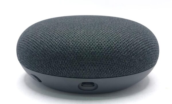 529267 2 ALTAVOZ INTELIGENTE GOOGLE HOME MINI + CABLE + CAJA *A ESTRENAR*