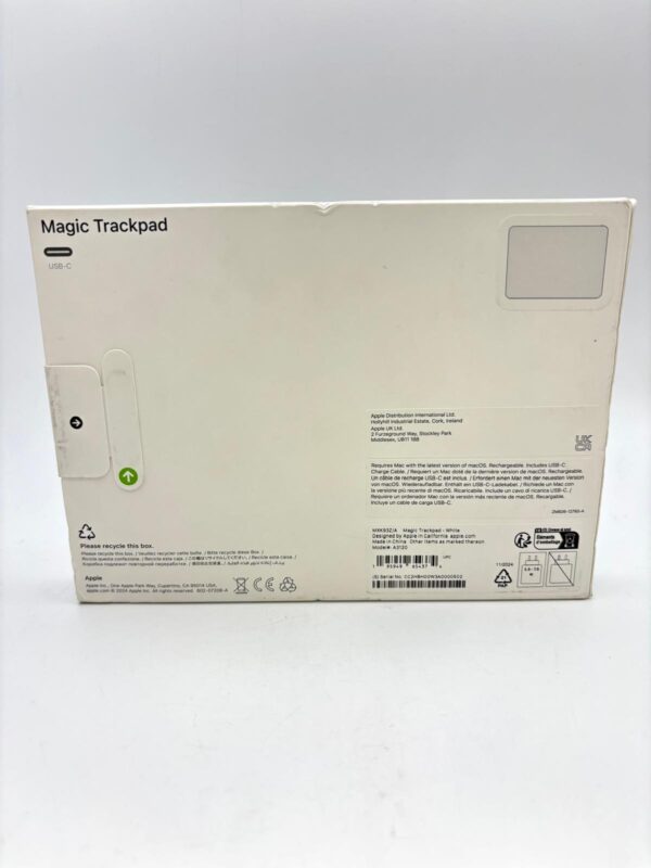 529274 3 MAGICTRACKPAD MXK93Z/A BLANCO *A ESTRENAR*