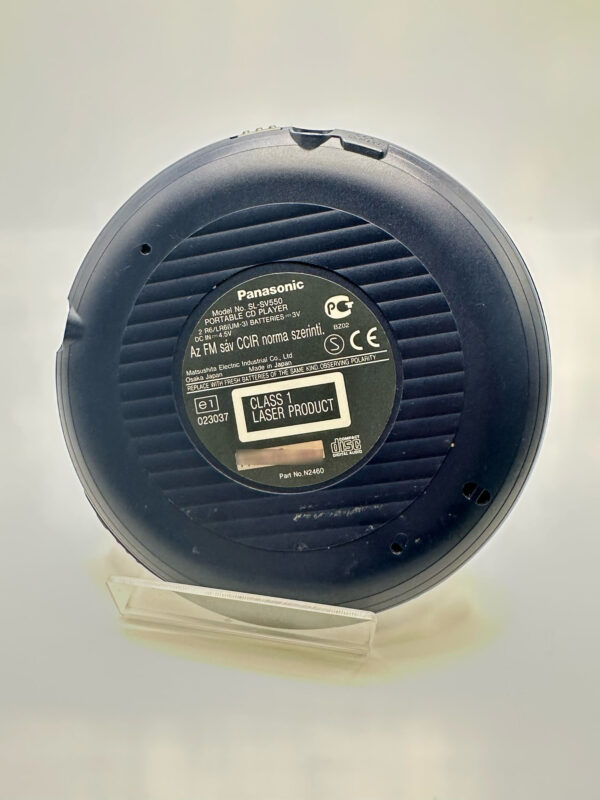 529306 3 REPRODUCTOR CD PORTATIL DISCMAN PANASONIC SL SV550