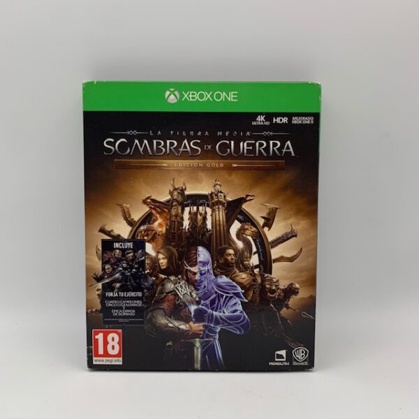 529526 5 VIDEOJUEGO XBOX ONE LA TIERRA MEDIA SOMBRAS DE GUERRA EDICION GOLD