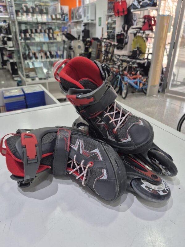 529812 1 PATINES EN LINEA OXELO TALLA 29-32 NEGROS