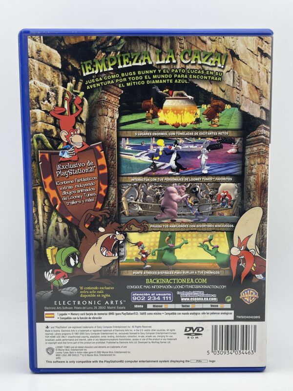 IMG 0984SAMU260225 31 scaled VIDEOJUEGO PS2 LOONEY TUNES DE NUEVO EN ACCION