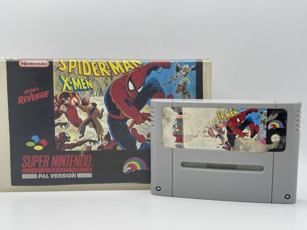 IMG 1268SAMU280225 24 scaled VIDEOJUEGO SUPER NINTENDO SPIDERMAN / X-MEN