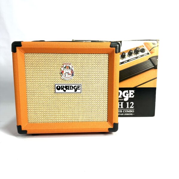 IMG 2342 scaled AMPLIFICADOR DE GUITARRA ORANGE CRUSH 12 CON CAJA + CABLE