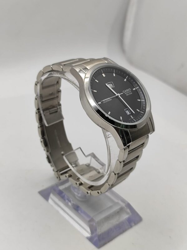 Imagen de WhatsApp 2025 02 04 a las 11.27.26 6daeac08 RELOJ CASIO BESIDE 3735 BEM-102 ESFERA NEGRA CORREA METAL