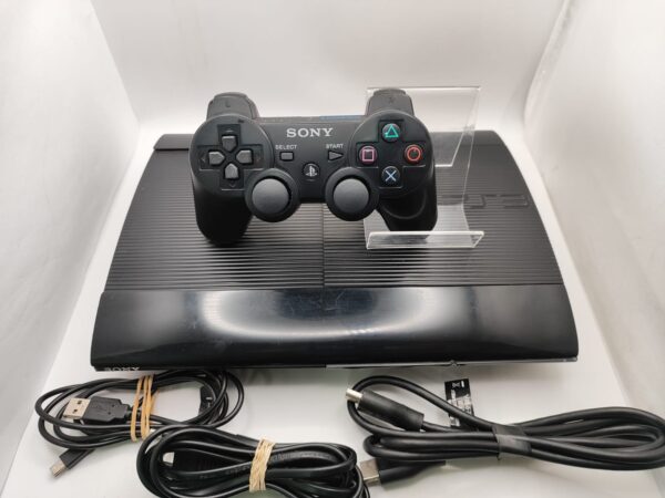 Imagen de WhatsApp 2025 02 11 a las 18.37.31 0761469b CONSOLA PS3 SUPER SLIM 500GB NEGRO + CABLES + MANDO ORIGINAL