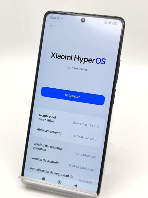 Imagen de WhatsApp 2025 02 18 a las 10.27.21 6ea497e4 MOVIL REDMI NOTE 13 5G 256GB/8GB NEGRO + CAJA +ACC