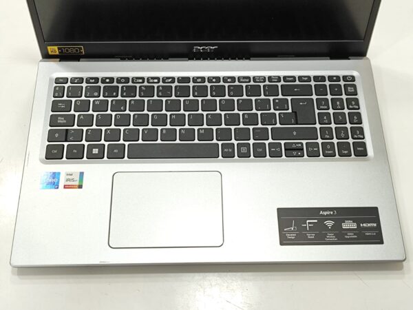 13044 5 PORTATIL ACER ASPIRE 3 A315-58/512GB/8 RAM/I7-1165G7/INTEL IRIS X/W11/15"