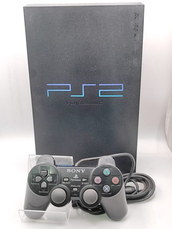 13489 1 CONSOLA PS2 FAT + MANDO ORIGINAL