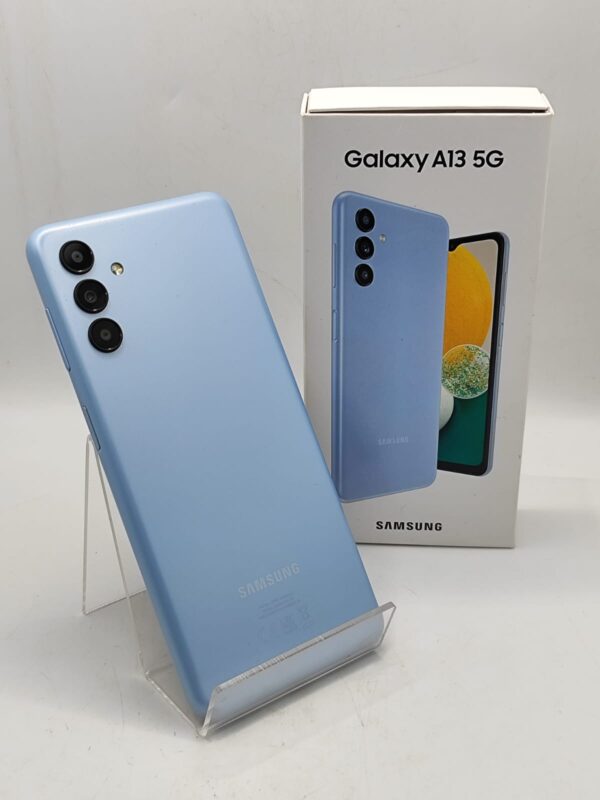 13648 1 MOVIL SAMSUNG GALAXY A13 5G 128GB/4GB RAM AZUL + CAJA