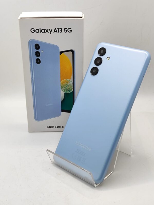 13648 2 MOVIL SAMSUNG GALAXY A13 5G 128GB/4GB RAM AZUL + CAJA