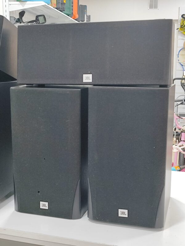 13713 3 CONJUNTO ALTAVOCES JBL TLX 300 + SUB 125 *DETALLES ESTETICOS*