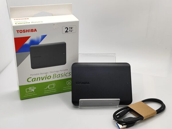 13754 1 DISCO DURO EXTERNO TOSHIBA CANVIO BASICS 3.0 2TB