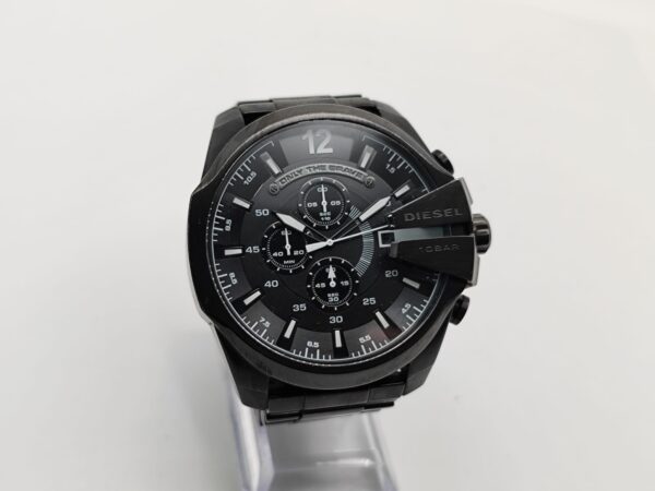 13855 3 RELOJ DIESEL DZ-4283 NEGRO CORREA METALICA NEGRA