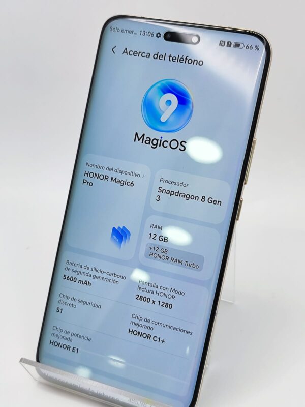 13876 5 MÓVIL HONOR MAGIC6 PRO 512GB/12GB VERDE * A ESTRENAR*