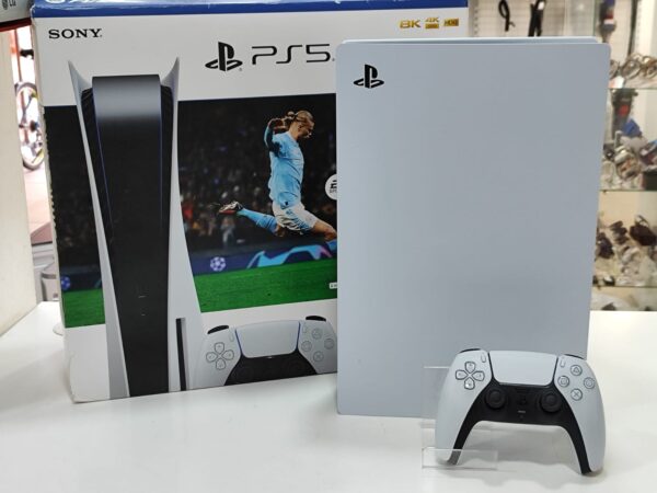 13877 1 CONSOLA PS5 FAT ED.LECTORA 825GB BLANCO + MANDO Y CAJA