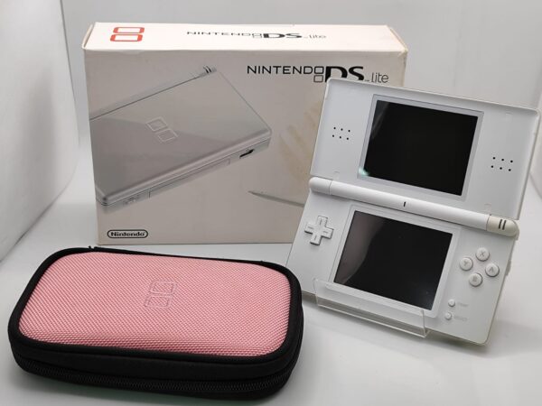 13883 1 CONSOLA NINTENDO DS LITE BLANCA + CAJA Y ACC