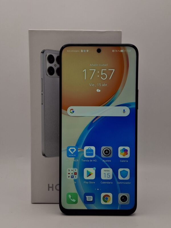 14u533456 1 MOVIL HONOR X8 128GB/6GB + CAJA *A ESTRENAR*