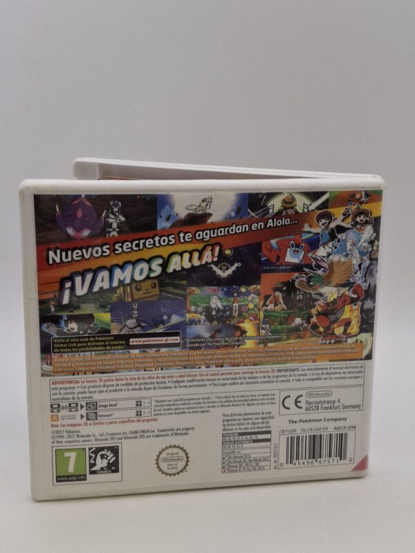 15u531266 2 JUEGO NINTENDO 3DS POKEMON ULTRA SOL