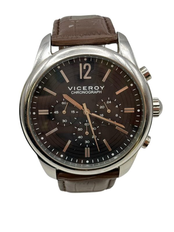 487824 3 RELOJ PULSERA DE CABALLERO VICEROY 432285 + CAJA