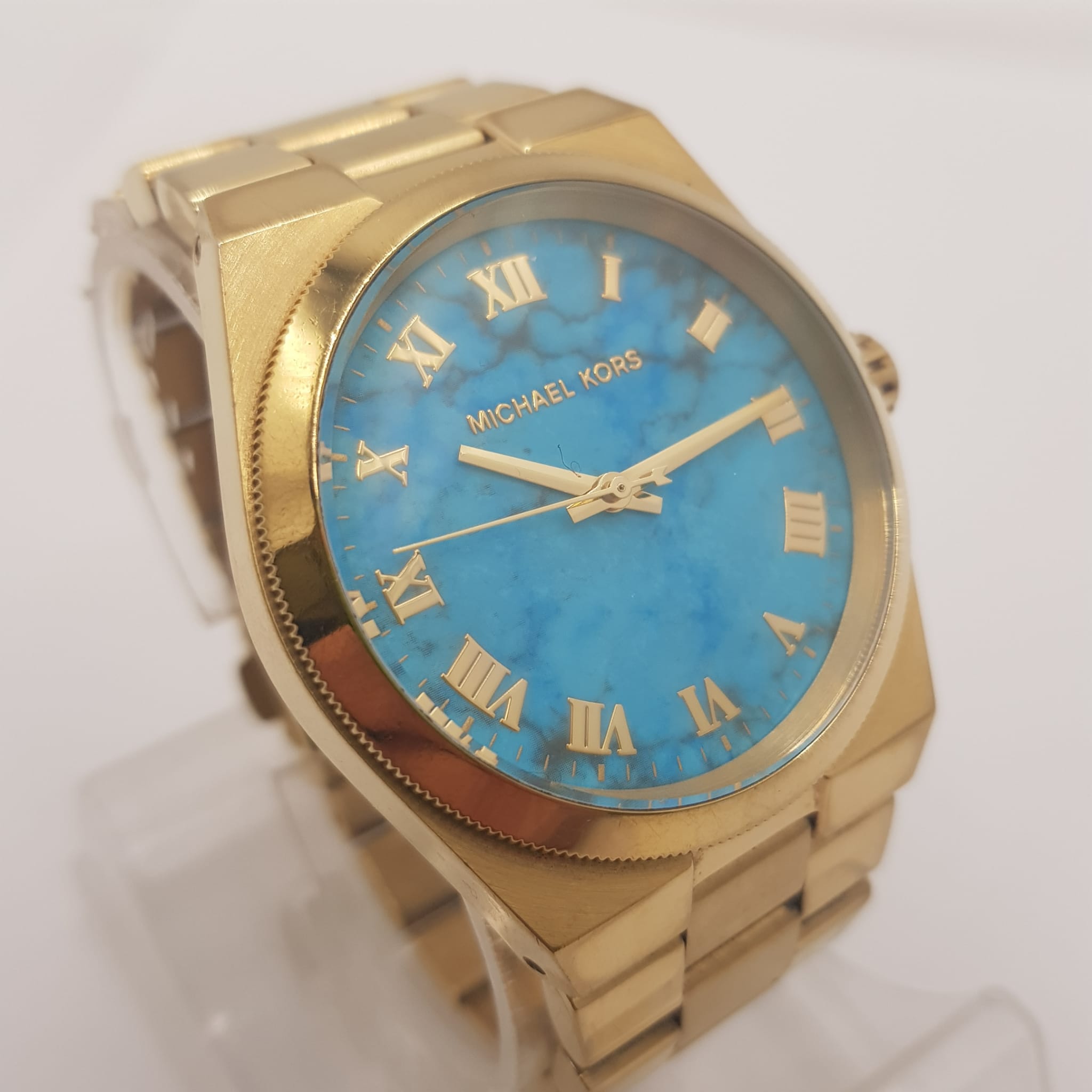 RELOJ MICHAEL KORS MK5894 ESFERA AZUL DORADO