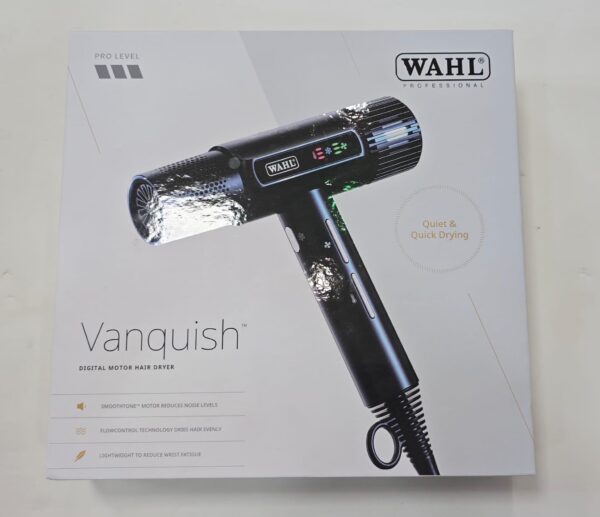 522522 1 SECADOR DE PELO WAHL VANQUISH + CAJA