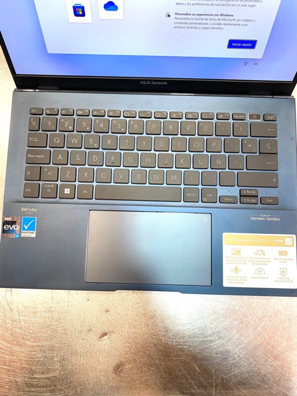 522837 3 ORDENADOR PORTATIL ASUS ZENBOOK 14 UX3402ZA INTEL CORE I7-1260P + 16GB RAM + 1TB SSD + CARGADOR + FUNDA