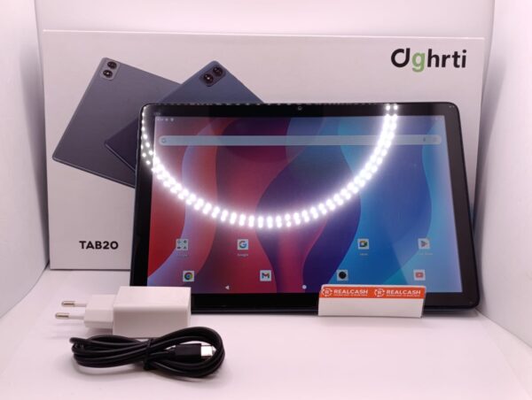 523736 1 TABLET DGHRTI TAB20 128GB 6GB AZUL + CARGADOR + CAJA