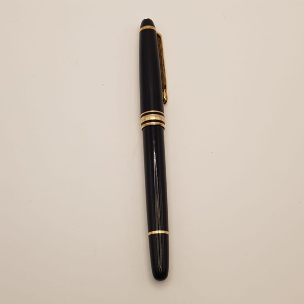 523781 6 BOLÍGRAFO ROLLERBALL PEN MONTBLANC MEISTERSTÜCK NEGRO Y DORADA