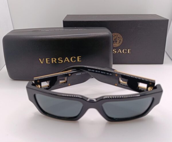 524098 3 GAFAS DE SOL VERSACE 4459 DORADO/NEGRO + ESTUCHE