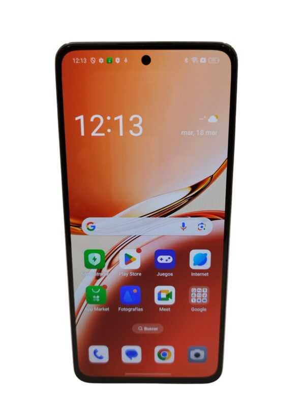 524486 6 MOVIL OPPO RENO 12 FS 5G 512GB 12GB RAM NARANJA +FUNDA