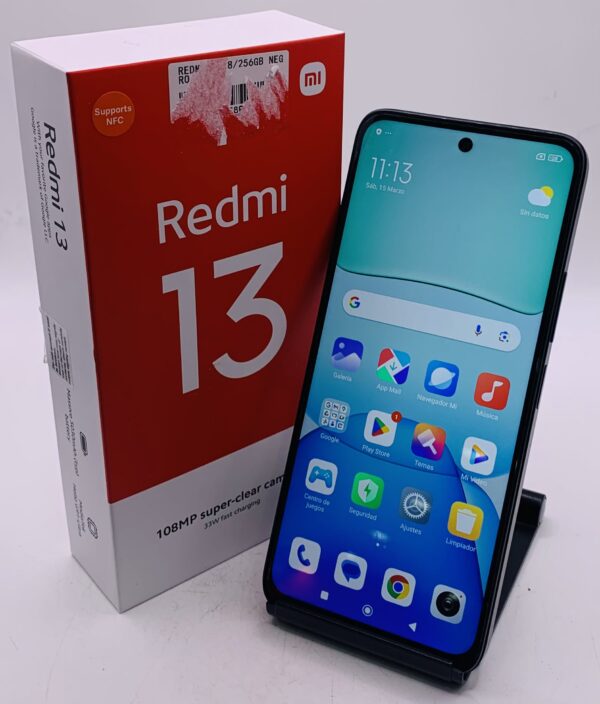 524991 MOVIL REDMI 13 256GB/8GB + CAJA