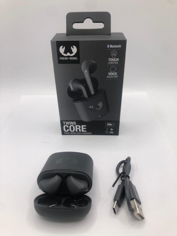 525240 1 AURICULARES BLUETOOTH FRESH & REBEL CORE TWINS 3TW1200DB *A ESTRENAR