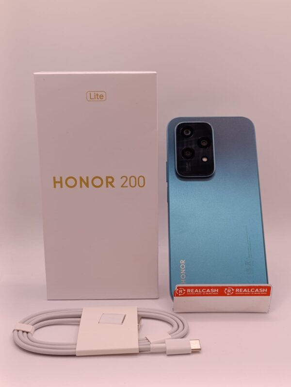 526557 1 MOVIL HONOR 200 LITE 256GB/8GB AZUL *CAJA A ESTRENAR*