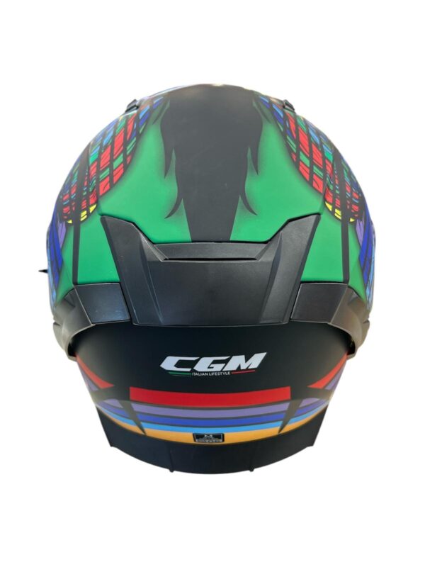 529349 4 CASCO MOTO CGM INTEGRAL 311X BLAST SKULL TALLA M + FUNDA