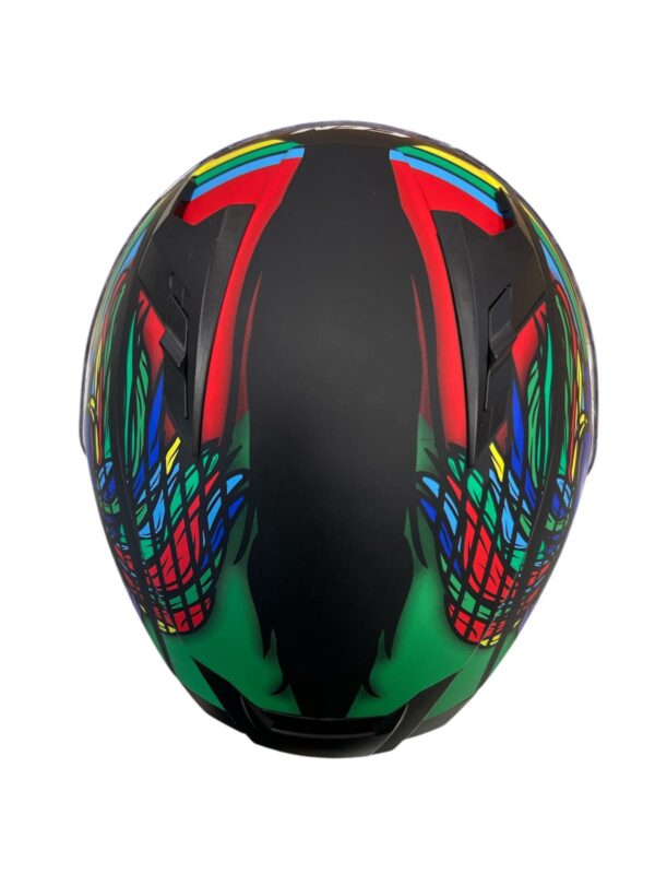 529349 6 CASCO MOTO CGM INTEGRAL 311X BLAST SKULL TALLA M + FUNDA