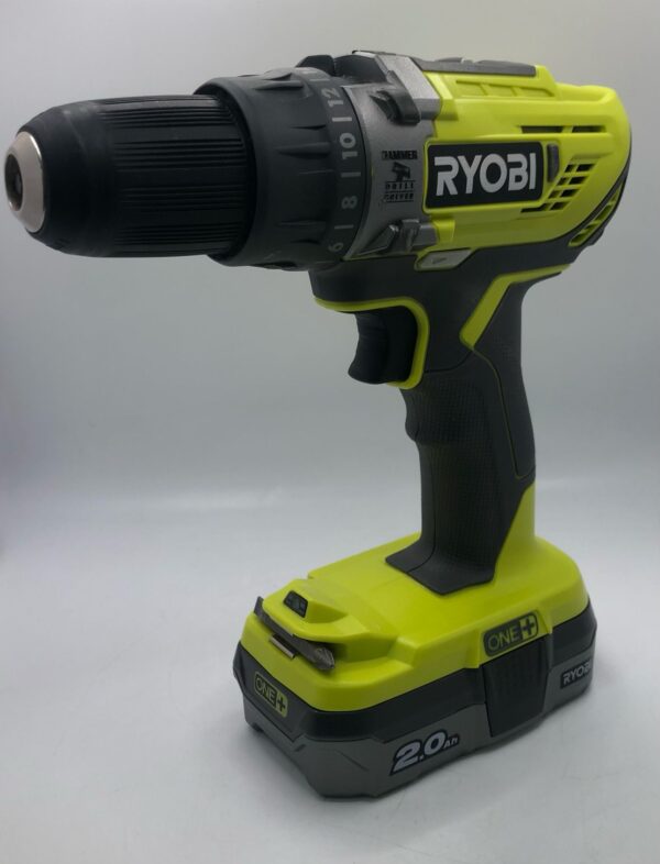 529635 4 ATORNILLADOR RYOBI R18PD3 18V 2.0AH + 2 BATERIAS + CARGADOR + MALETIN