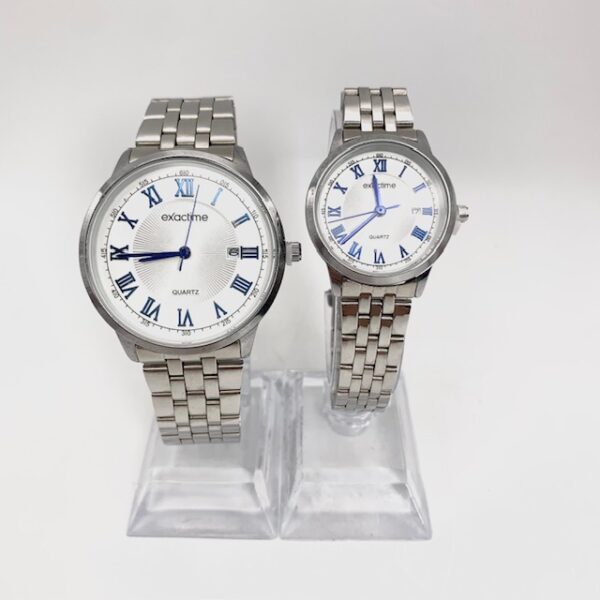 529922 4 PAREJA DE RELOJES EXACTIME + CAJA