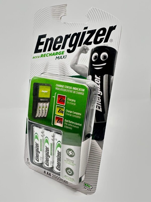 530428 2 PILAS RECARGABLES ENERGIZER 4 AA 2000 MAH A ESTRENAR