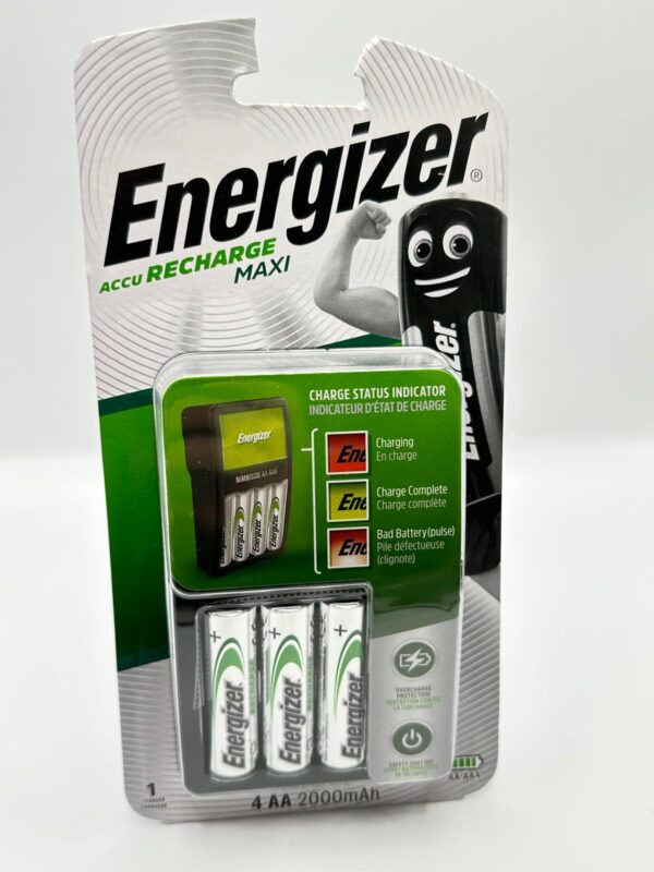 530428 4 PILAS RECARGABLES ENERGIZER 4 AA 2000 MAH A ESTRENAR