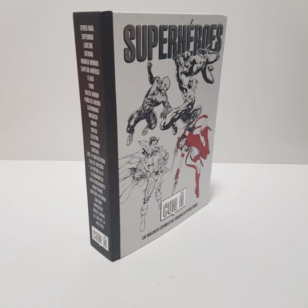 530943 2 LIBRO DE COMIC SUPER HEROES CON Ñ