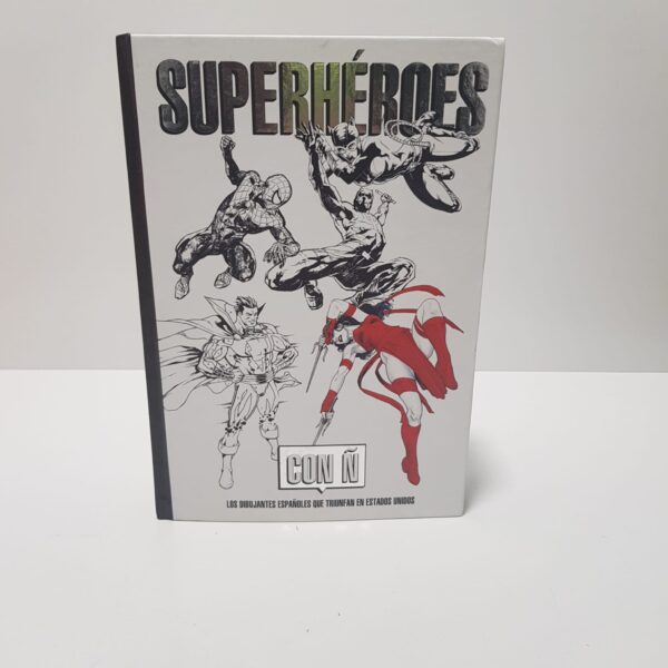 530943 4 LIBRO DE COMIC SUPER HEROES CON Ñ