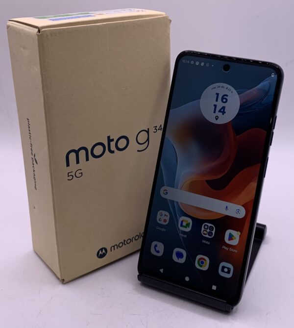 530989 MOVIL MOTOROLA G34 5G 128GB/4GB + CAJA + CARGADOR