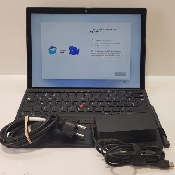 531019 1 PORTATIL LENOVO THINKPAD X12 DETACHABLE 1, INTEL I5-1130G7, 16 GB, 256 GB, CELLULAR + CARGADOR