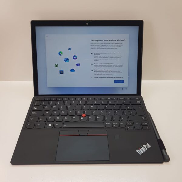 531019 2 PORTATIL LENOVO THINKPAD X12 DETACHABLE 1, INTEL I5-1130G7, 16 GB, 256 GB, CELLULAR + CARGADOR