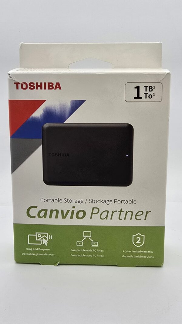 531407 1 DISCO DURO PORTATIL TOSHIBA 1TB + CAJA * A ESTRENAR*