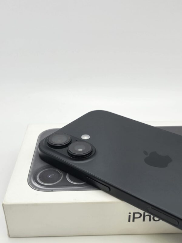 531591 1 IPHONE 16 128GB NEGRO + CAJA + CARGADOR