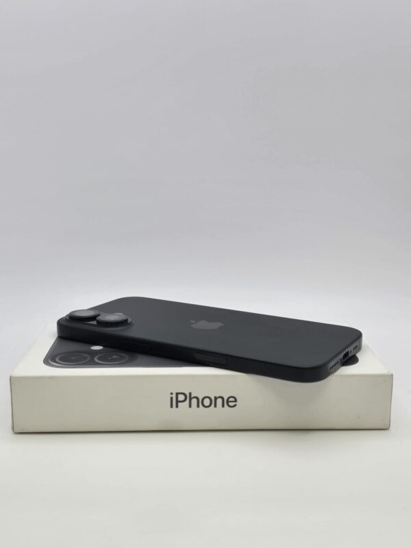 531591 4 IPHONE 16 128GB NEGRO + CAJA + CARGADOR