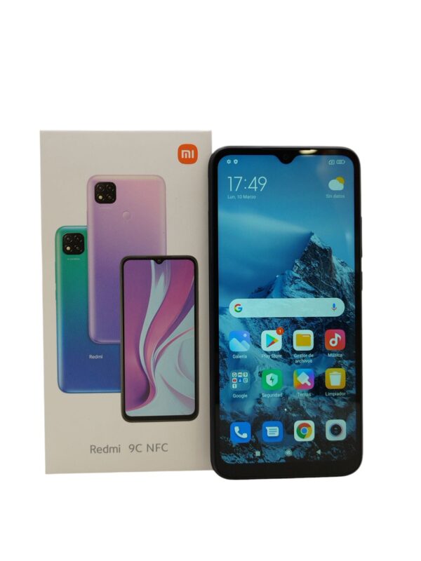 531971 7 TELEFONO MOVIL REDMI 9C 2 RAM 32 GB + CAJA